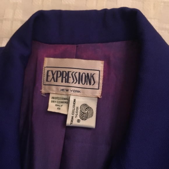 Expressions New York Vintage Wool Coat Dress - Picture 7 of 8